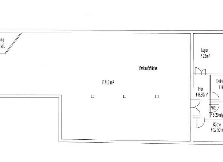 Ladenfläche zur Miete provisionsfrei 6 € 277 m² Verkaufsfläche Crimmitschau 08451