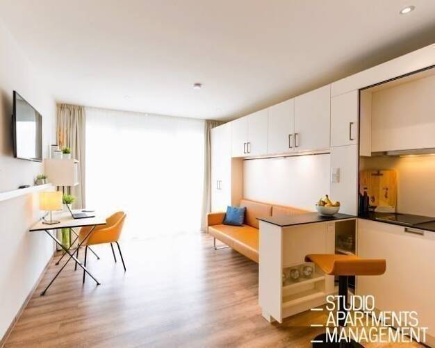 Studio zur Miete 750 € 1 Zimmer 29 m² frei ab 01.08.2025 Bechmann-Rahn-Weg 2 Rathausplatz Erlangen 91052
