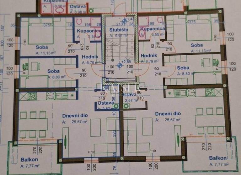 Wohnung zum Kauf 210.200 € 2 Zimmer 61 m² Drenova, Rijeka Drenova