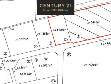 Gewerbegrundstück zum Kauf 95 € 1 m² Grundstück Am Sandberg 1 Ribbesbüttel Ribbesbüttel 38551
