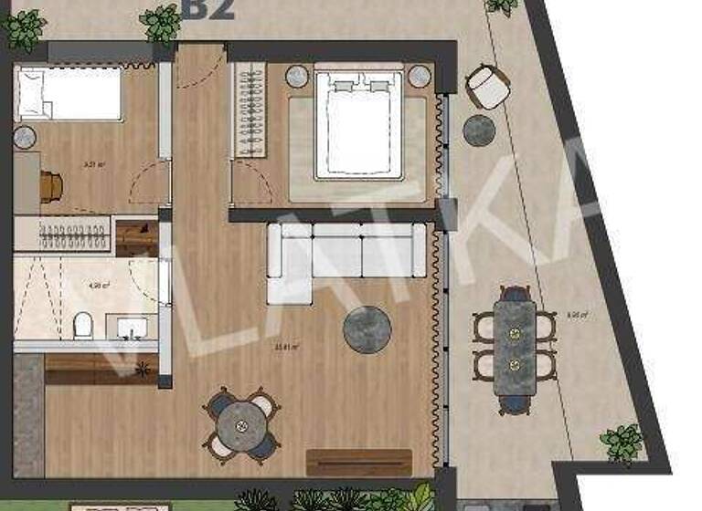 Wohnung zum Kauf 440.000 € 3 Zimmer 86 m² 1. Geschoss Bukovac - Remete