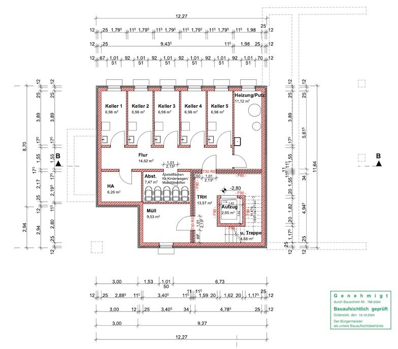 Wohnung zum Kauf provisionsfrei 369.500 € 2 Zimmer 77,4 m²<br/>Wohnfläche EG<br/>Geschoss Gütersloh Gütersloh 33330