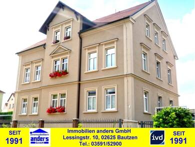 Wohnung zur Miete 335 € 2,5 Zimmer 65 m² 1. Geschoss frei ab sofort Bautzen Bautzen 02625