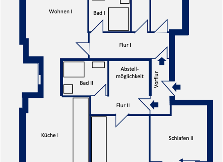 Wohnung zum Kauf 845.000 € 5 Zimmer 153 m² 6. Geschoss frei ab sofort Wandsbeker Chaussee 5 Eilbek Hamburg 22089
