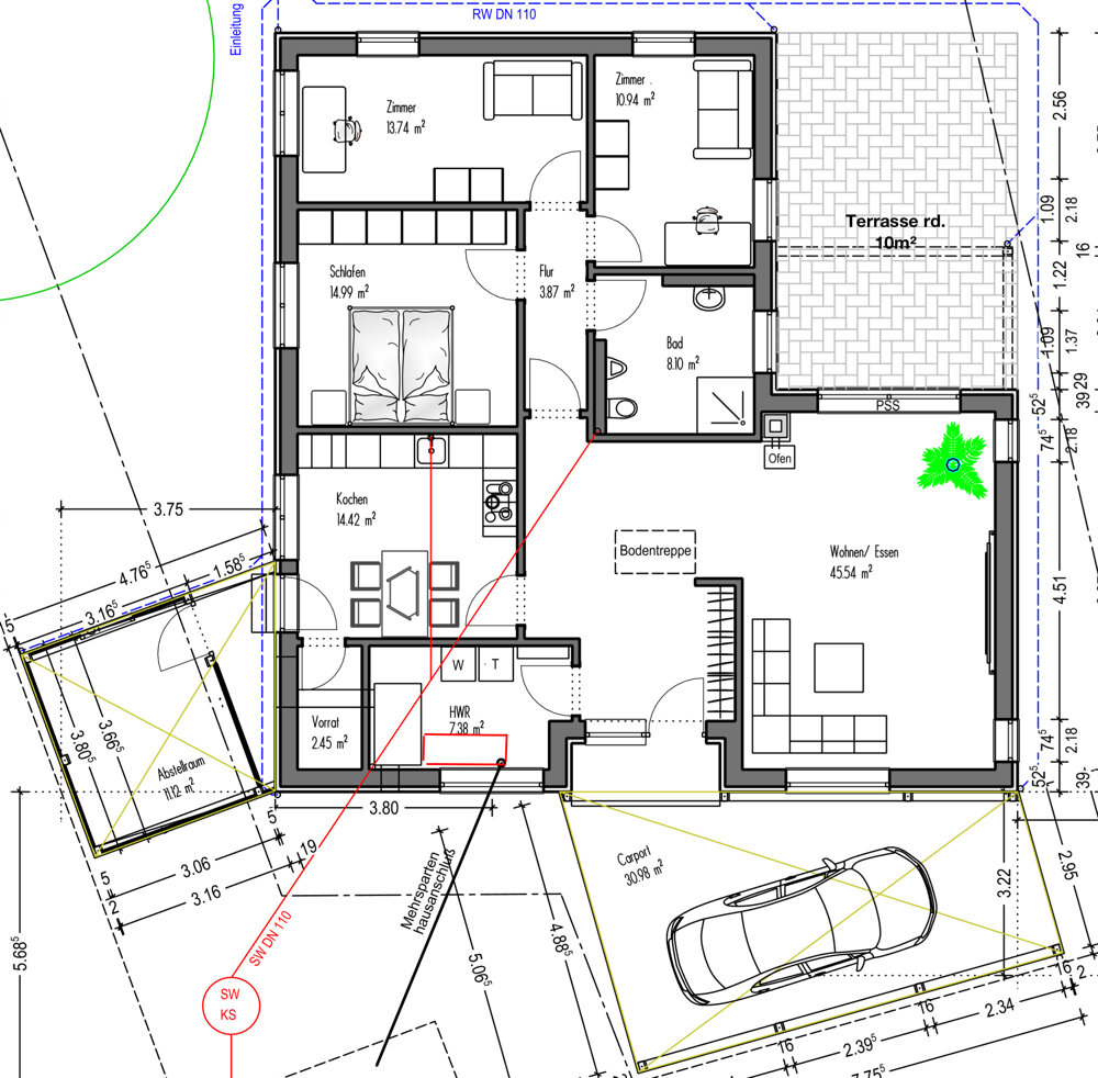 Einfamilienhaus zum Kauf 369.000 € 4 Zimmer 126 m²<br/>Wohnfläche 630 m²<br/>Grundstück Langeland Bad Driburg 33014