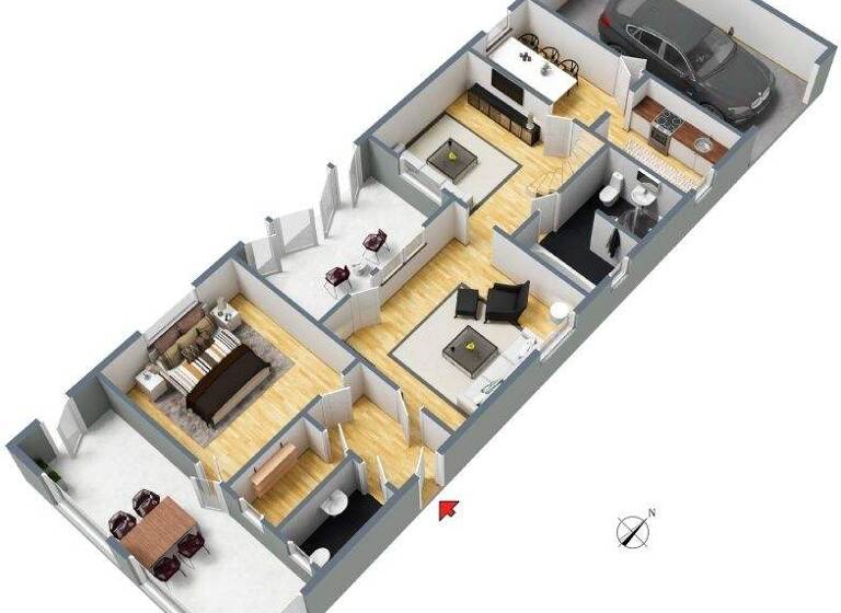 Einfamilienhaus zum Kauf 245.000 € 6 Zimmer 130 m² 733 m² Grundstück Klockenhagen Ribnitz-Damgarten / Klockenhagen 18311