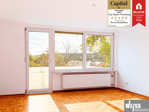 Wohnung zur Miete 800 € 3 Zimmer 72 m² 2. Geschoss Friedrich-von-Spee-Straße 5 Höchberg 97204