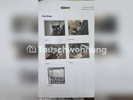 Wohnung zur Miete Tauschwohnung 505 € 1 Zimmer 40 m² Langenhorn Nord 22417