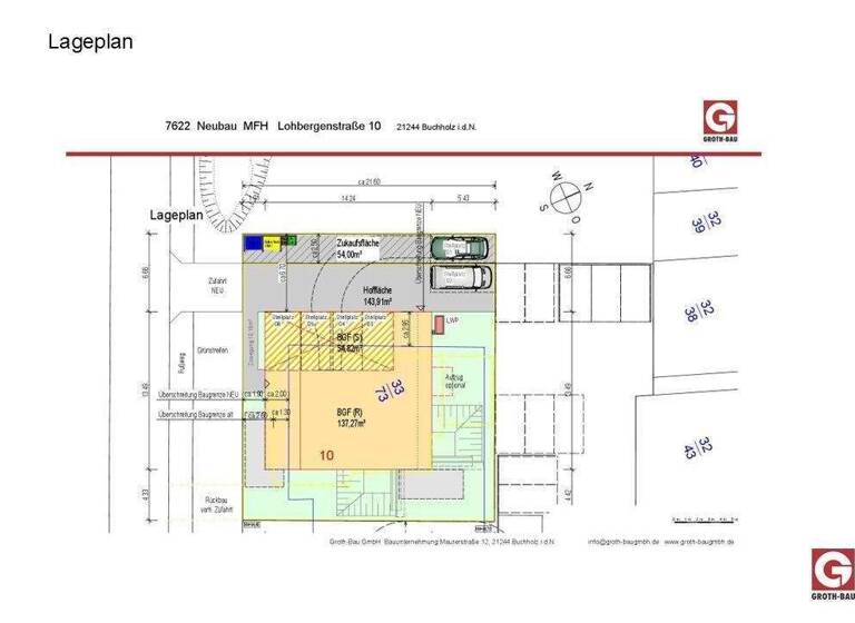 Terrassenwohnung zum Kauf provisionsfrei 308.900 € 2 Zimmer 54,7 m² 2. Geschoss frei ab 01.05.2027 Lohbergenstraße 10 Buchholz Buchholz in der Nordheide 21244