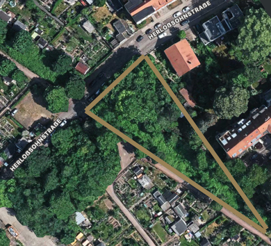 Grundstück zum Kauf 1.585 m² Grundstück Herloßsohnstraße Gohlis-Süd Leipzig 04155