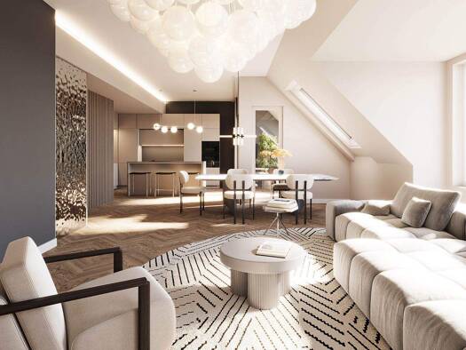 Penthouse zum Kauf 1.498.000 € 4 Zimmer 142 m² 5. Geschoss Pfalzburger Straße 33 Wilmersdorf Berlin 10717