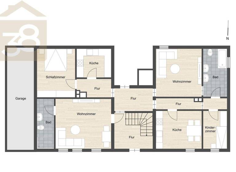 Mehrfamilienhaus zum Kauf 699.000 € 11 Zimmer 360 m² 204 m² Grundstück Braunschweig 38102