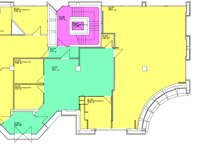 Bürofläche zur Miete provisionsfrei 2.500 € 307 m² Bürofläche Königsau 7/ Woldemei 17 Kernstadt Lippstadt 59555