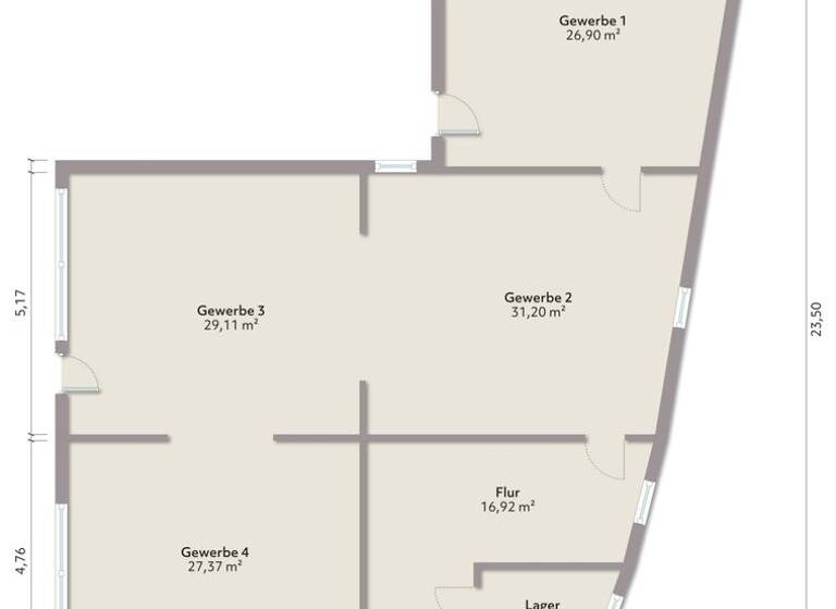 Gewerbeobjekt zum Kauf als Kapitalanlage geeignet 129.850 € 4 Zimmer 299,6 m² 570 m² Grundstück Mohorn 01723