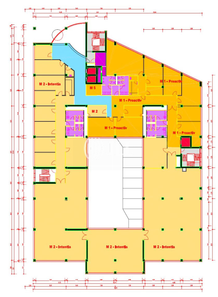 Bürofläche zur Miete provisionsfrei 12 € 3.909,8 m²<br/>Bürofläche Innenstadt 64 Hilden 40721