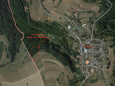Forstwirtschaft zum Kauf 7.000 € 8.660 m² Grundstück Schweix 66957