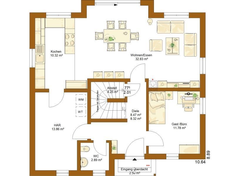 Einfamilienhaus zum Kauf provisionsfrei 467.000 € 5 Zimmer 155 m²<br/>Wohnfläche 861 m²<br/>Grundstück Laudenberg Limbach 74838