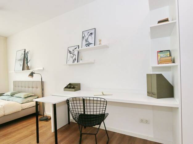 Studio zur Miete 535 € 1 Zimmer 24,2 m² 3. Geschoss frei ab 15.05.2026 Theodor-Fontane-Allee 6a Schönefeld 12529