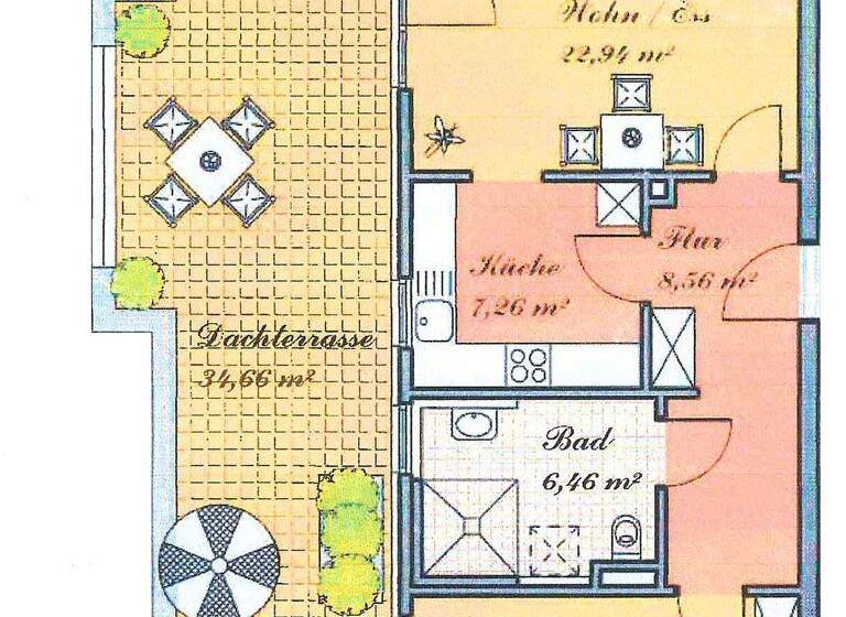 Wohnung zum Kauf 399.000 € 2 Zimmer 70,8 m² 3. Geschoss Gersthofen 86368