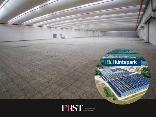 Produktionshalle zur Miete provisionsfrei 2,95 € 2.565,2 m² Lagerfläche teilbar ab 1.440 m² Aschendorf Papenburg 26871