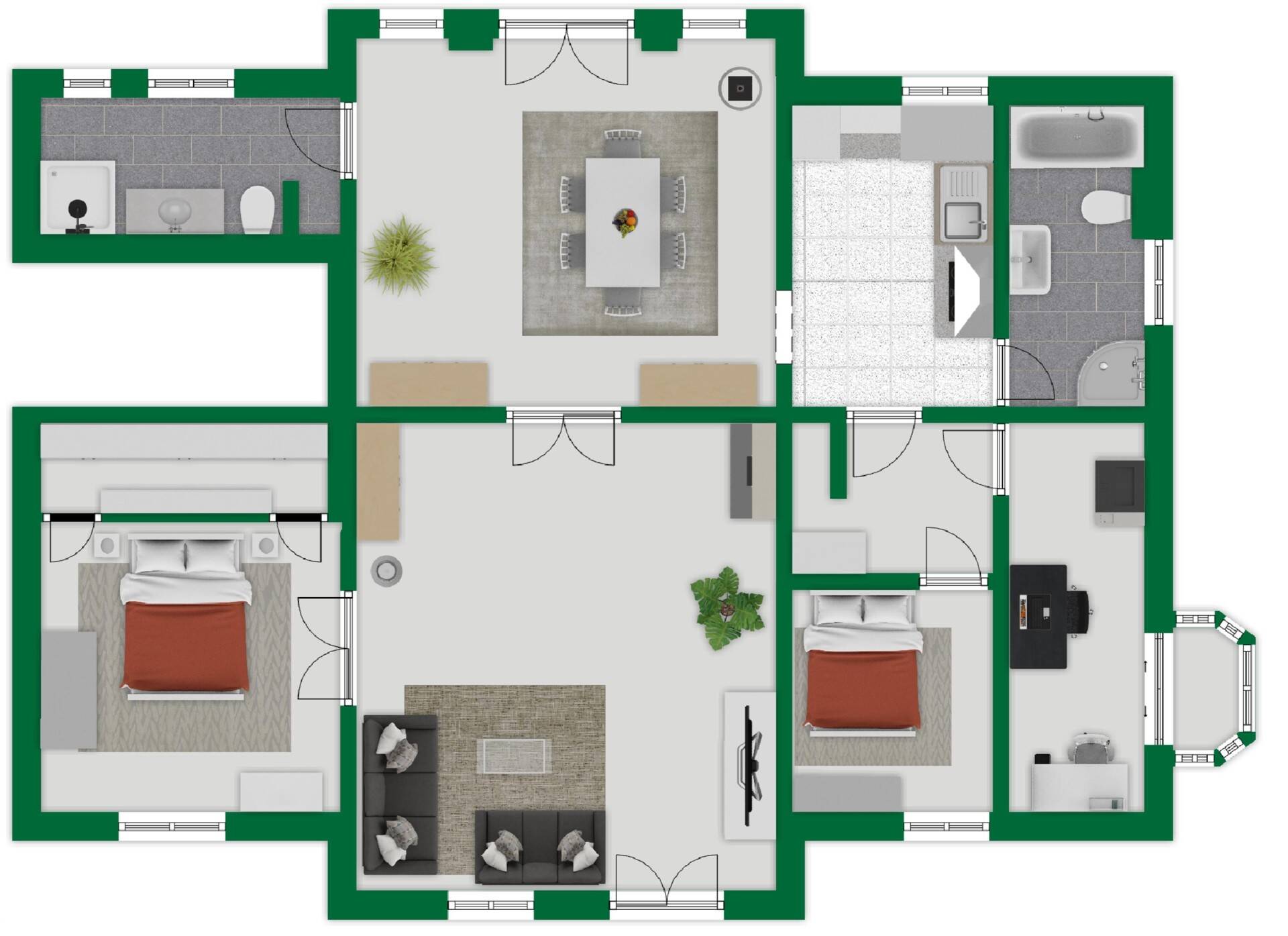 Wohnung zum Kauf provisionsfrei 650.000 € 5 Zimmer 159,3 m²<br/>Wohnfläche EG<br/>Geschoss Königswinter Königswinter 53639
