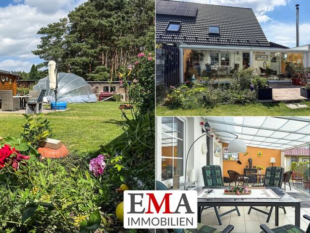Doppelhaushälfte zum Kauf 399.000 € 4 Zimmer 125 m² 772 m² Grundstück Paaren im Glien Schönwalde-Glien 14621