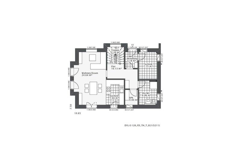 Einfamilienhaus zum Kauf provisionsfrei 584.920 € 4 Zimmer 144 m² 788 m² Grundstück Asbach 53567