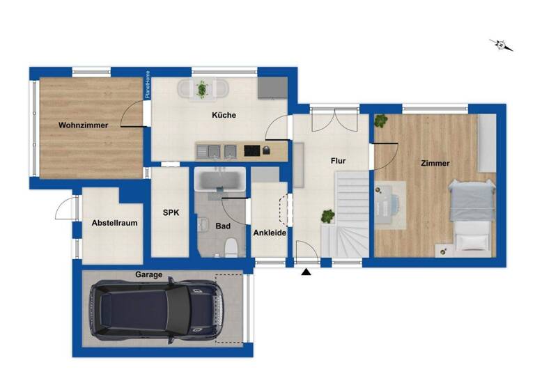 Einfamilienhaus zum Kauf 249.000 € 4 Zimmer 100 m² 677 m² Grundstück Moisling Lübeck 23560