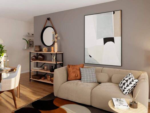 Wohnung zum Kauf - Neubau provisionsfrei 349.900 € 2 Zimmer 58 m² 2. Geschoss frei ab 01.04.2027 Bischofsmaiser Straße 3 Karlshorst Berlin 10318