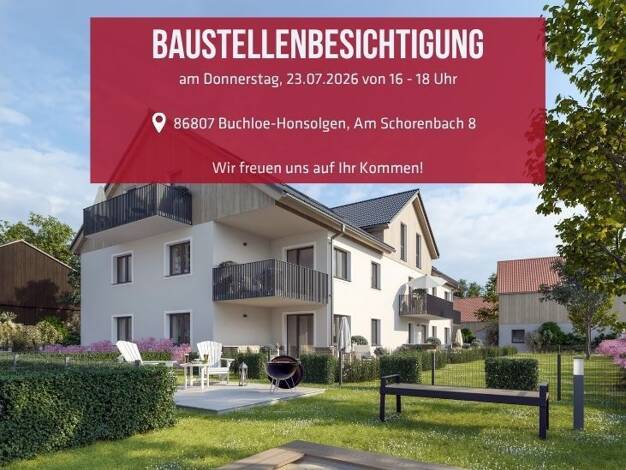 Wohnung zum Kauf provisionsfrei 419.122 € 3 Zimmer 82,6 m² 3. Geschoss Honsolgen Buchloe / Honsolgen 86807
