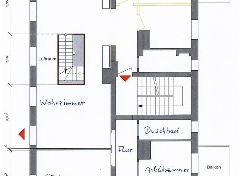 Maisonette zur Miete 2.200 € 5 Zimmer 193,5 m² Schöneberg Berlin-Schöneberg 12157