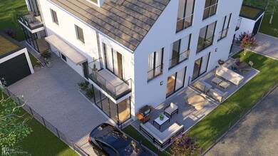 Doppelhaushälfte zum Kauf - Erstbezug 897.000 € 5 Zimmer 120 m² 124 m² Grundstück Waldtrudering München 81827