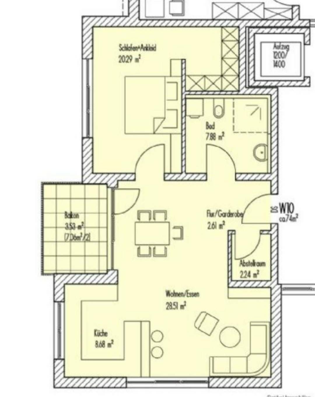 Apartment zur Miete 650 € 2 Zimmer 74 m²<br/>Wohnfläche 1.<br/>Geschoss Lavendelweg 3 Aurach Aurach 91589