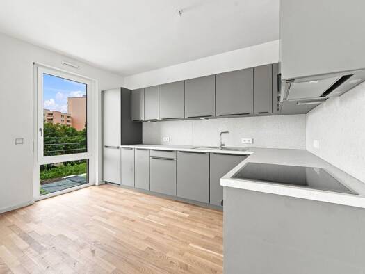 Wohnung zur Miete - Erstbezug 2.496 € 4 Zimmer 98,2 m² 1. Geschoss frei ab 01.08.2026 Zenzl-Mühsam-Straße 5 Ramersdorf-Perlach München 81735