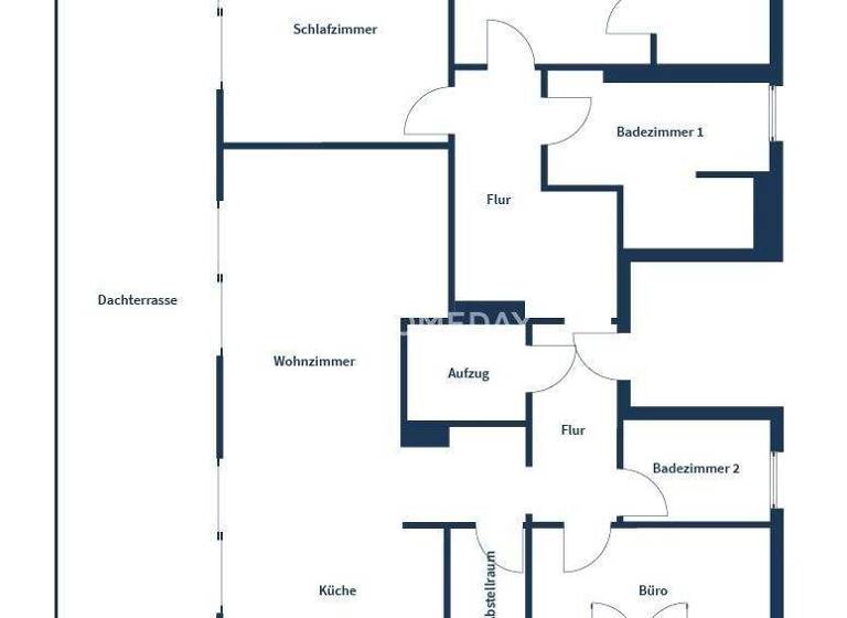 Penthouse zum Kauf - Erstbezug 1.099.000 € 4 Zimmer 158,7 m² 2. Geschoss Daisendorf 88718