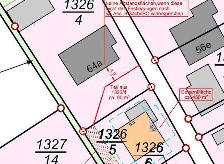 Grundstück zum Kauf 146.100 € 540 m² Grundstück Weinböhla 01689