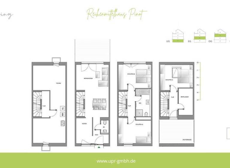 Reihenendhaus zum Kauf 699.500 € 4,5 Zimmer 111 m² 141 m² Grundstück Bönnigheim 74357