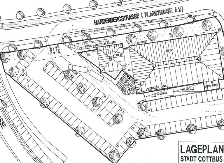 Laden zum Kauf als Kapitalanlage geeignet 1.171 m² Sachsendorf Cottbus 03050