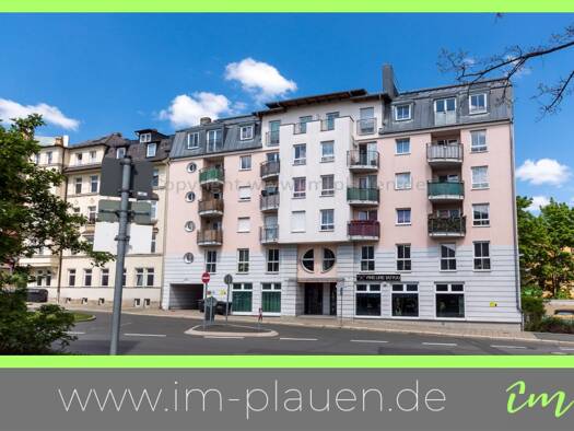 Wohnung zur Miete 354 € 2 Zimmer 46,7 m² 4. Geschoss frei ab 01.05.2026 Pestalozzistraße 70-72 Westend Plauen 08523