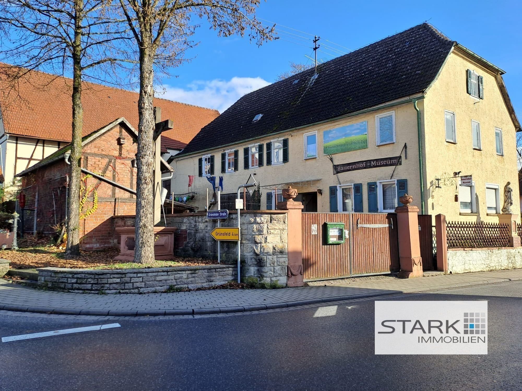 Bauernhaus zum Kauf 280.000 € 200 m²<br/>Wohnfläche 800 m²<br/>Grundstück Tauberbischofsheim Tauberbischofsheim 97941