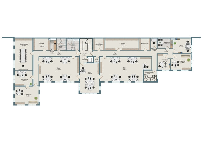 Bürogebäude zur Miete 4,80 € 14 Zimmer 314,9 m²<br/>Bürofläche Am Gläschen 6 Großlehna Markranstädt / Großlehna 04420