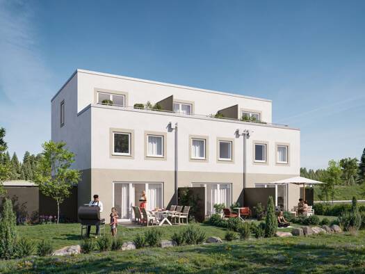 Reihenendhaus zum Kauf - Neubau provisionsfrei 569.000 € 5 Zimmer 133 m² 205 m² Grundstück Rheinbadstraße Schwörstadt 79739
