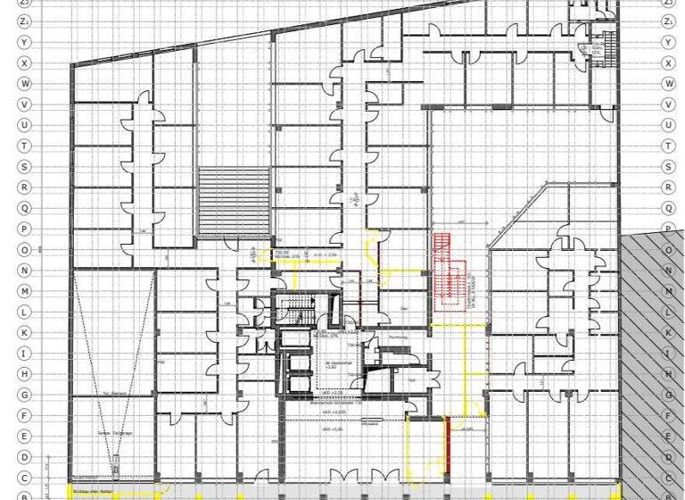 Bürofläche zur Miete provisionsfrei 18 € 372 m² Bürofläche Pempelfort Düsseldorf 40211