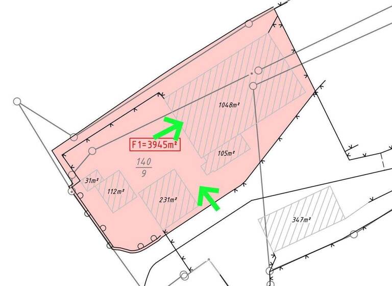 Gewerbegrundstück zur Miete provisionsfrei 5.500 € 3.000 m² Grundstück Lampertswalde 01561