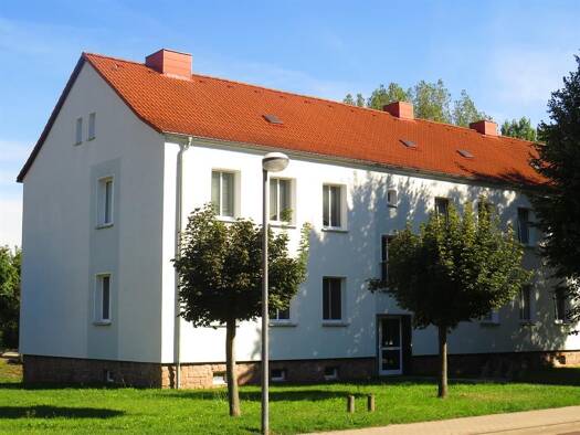 Wohnung zur Miete 469 € 3 Zimmer 66 m² 1. Geschoss frei ab sofort Bachstraße 9 Wolfen Bitterfeld-Wolfen 06749