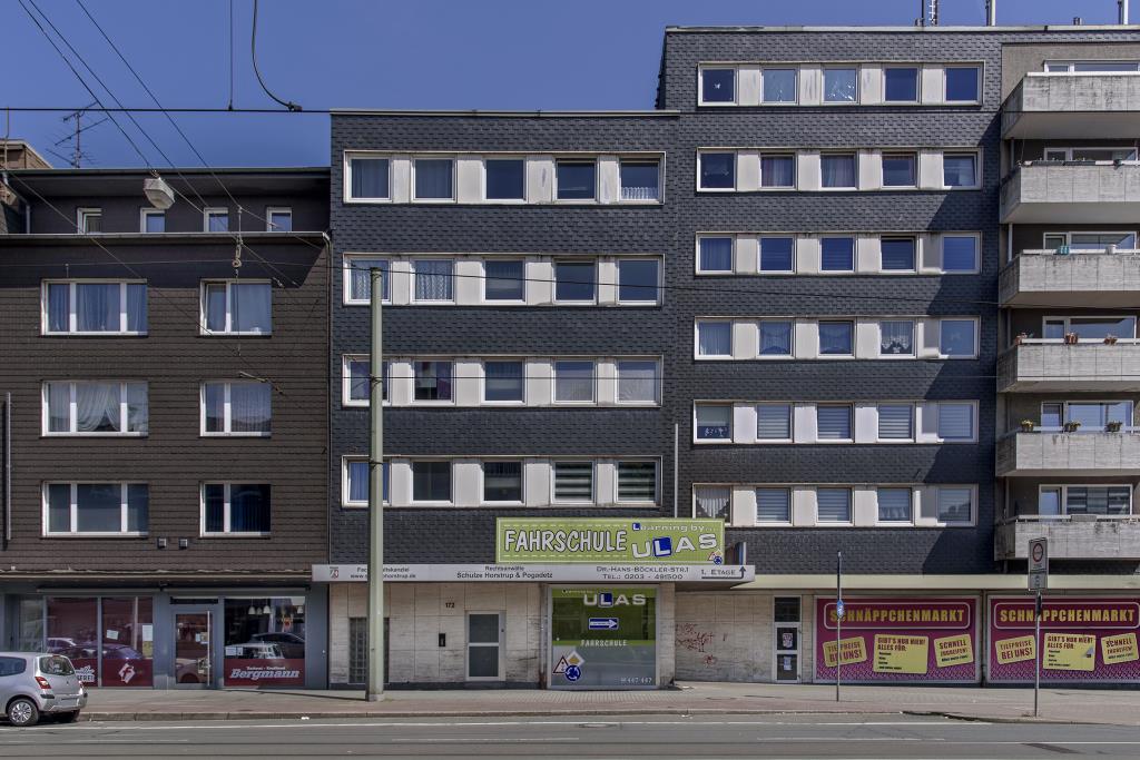 Wohnung zur Miete 439 € 2 Zimmer 58,6 m²<br/>Wohnfläche 1.<br/>Geschoss Friedrich-Ebert-Straße 172 Aldenrade Duisburg 47179