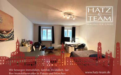Wohnung zur Miete 470 € 1 Zimmer 35,6 m² 1. Geschoss frei ab 01.10.2025 Innstadt Passau 94032
