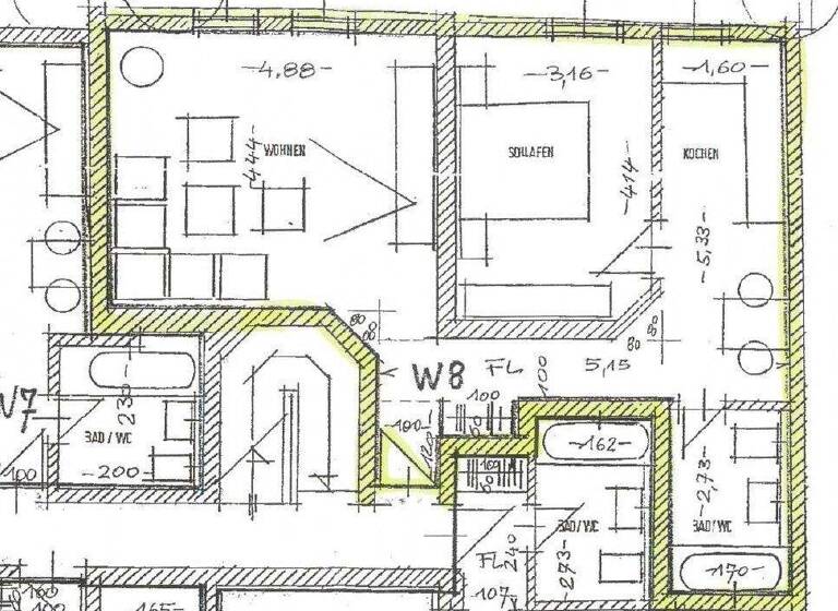 Wohnung zur Miete 995 € 2 Zimmer 53 m² 2. Geschoss Liechtensteiner Straße 1 Feldkirch 6800