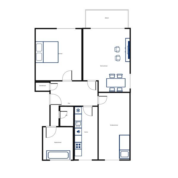 Wohnung zur Miete nur mit Wohnberechtigungsschein 612 € 3 Zimmer 74,6 m²<br/>Wohnfläche 06.12.2024<br/>Verfügbarkeit Dieselstr. 45 Weingarten 88250