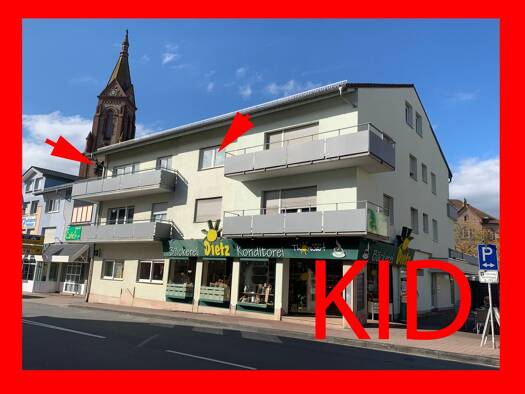 Wohnung zur Miete 670 € 4 Zimmer 116,8 m² frei ab 01.10.2025 Würzburger Straße 1 Hardheim Hardheim 74736